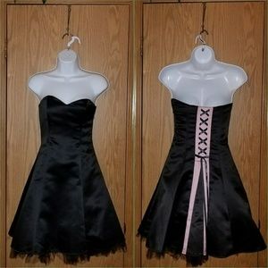 Black and Pink Dress by Jessica McClintock